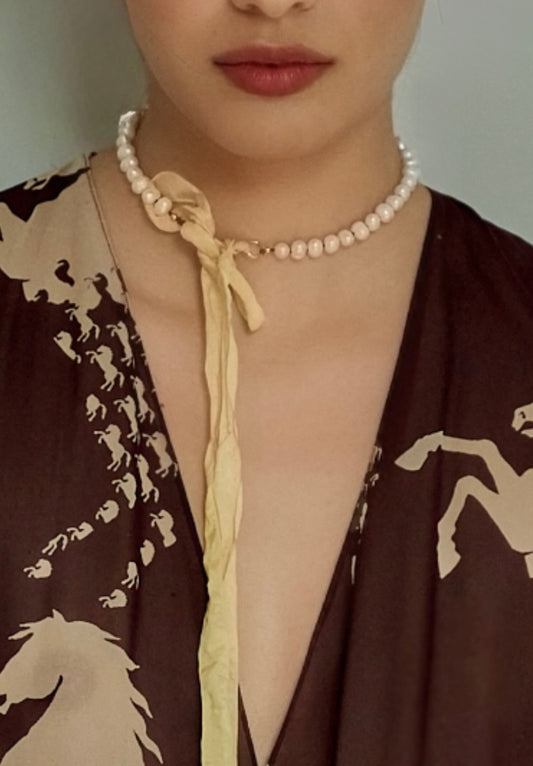 Ribbons and pearls